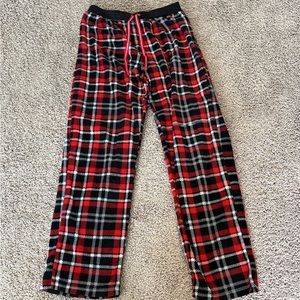Comfy pajama pants, worn a handful of times, red black and white, size medium